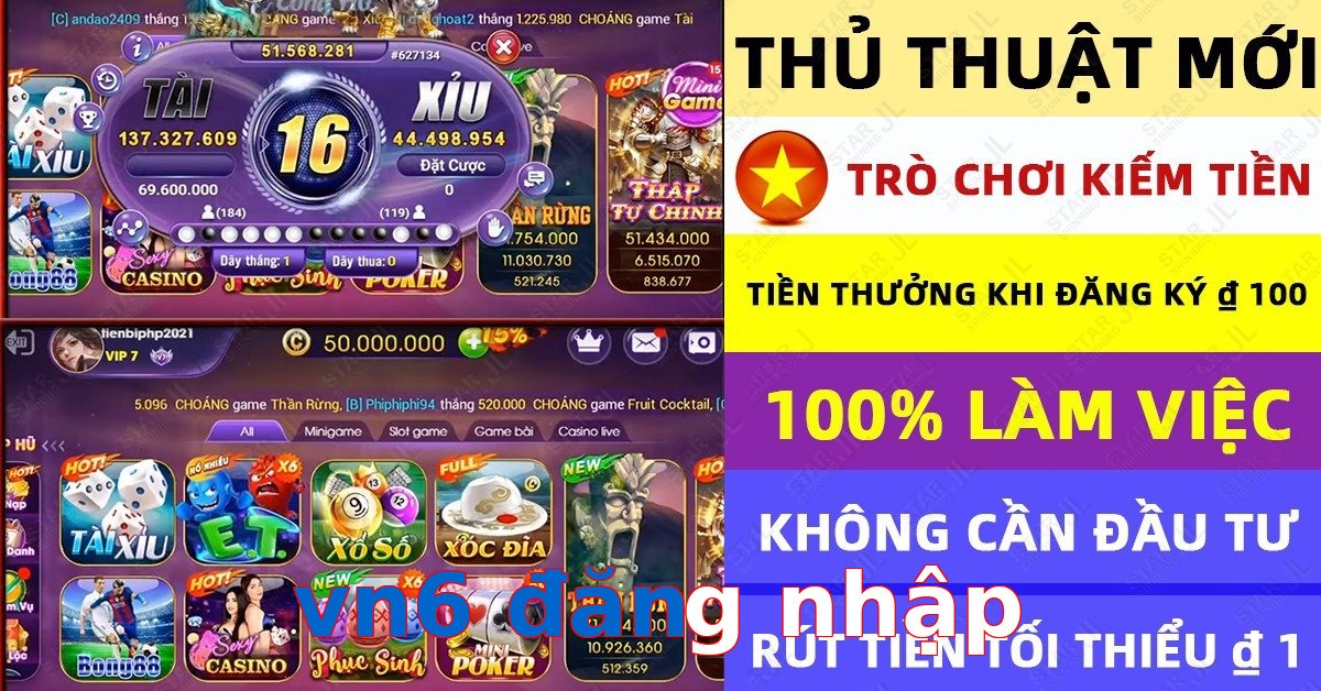 vn6 đăng nhập