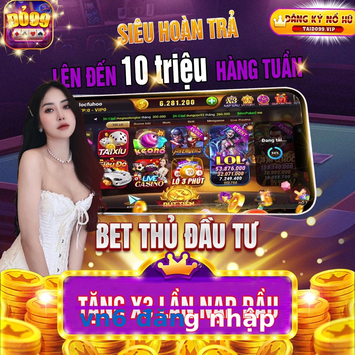 vn6 đăng nhập