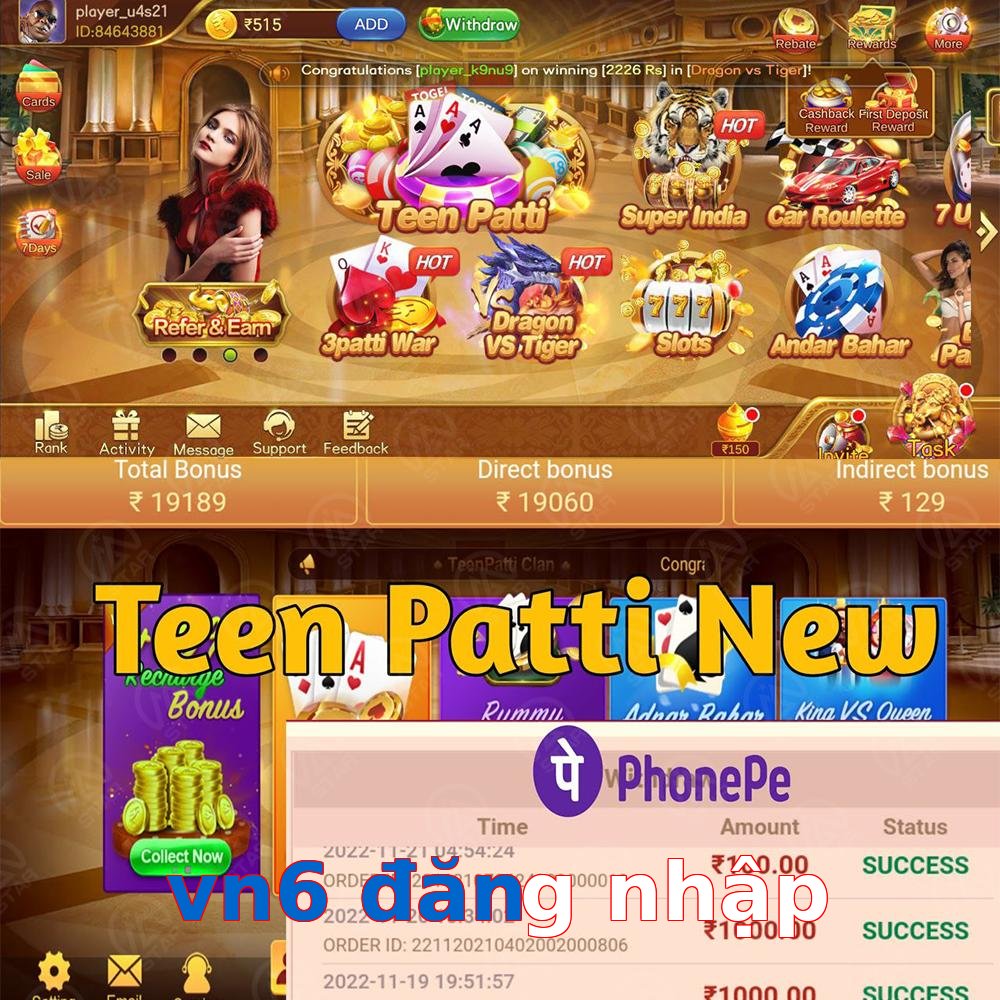 vn6 đăng nhập